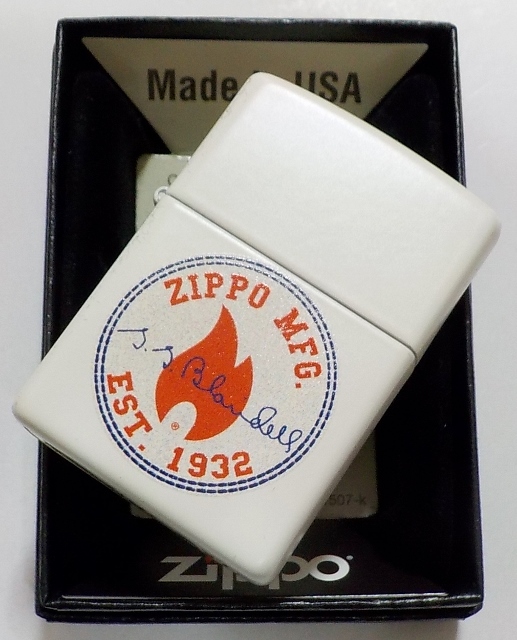 画像: ☆復刻オールドデザイン！ZIPPO MFG EST １９３２ GGBサイン USA ホワイト ZIPPO！新品