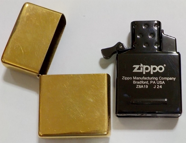 画像: ★★ZIPPO ガスライター ★インサイドユニット！BLACK バージョン 新品！(ガスなし）