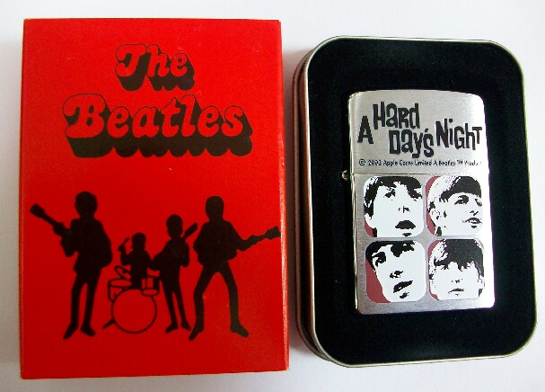 画像: ☆THE BEATLES！ビートルズ！A HARD DAY'S NIGHT ２００３年 ZIPPO！新品