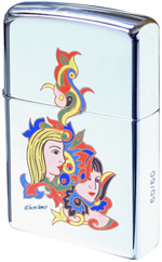 画像1: ☆ROSEART ローズアート  美女シリーズ 第４弾 限定５０個 ZIPPO！新品