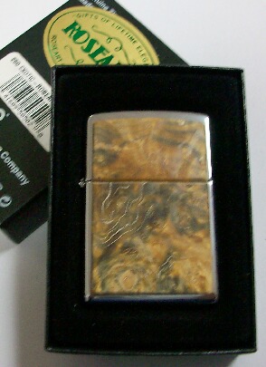 画像: ☆ROSEART ローズアート EXOTIC WOOD ZIPPO！新品１