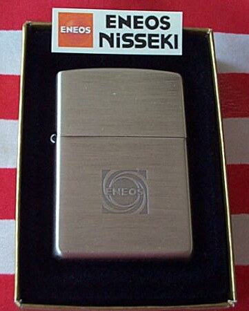 画像1: ☆ＥＮＥＯＳ！エネオス オリジナル シルバー古美 ２００１年１０月 ZIPPO！新品