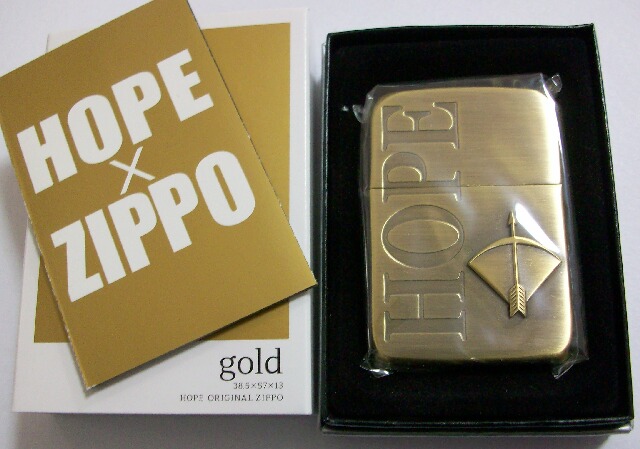 zippo hope 1941 ゴールド 金 真鍮 ホープ