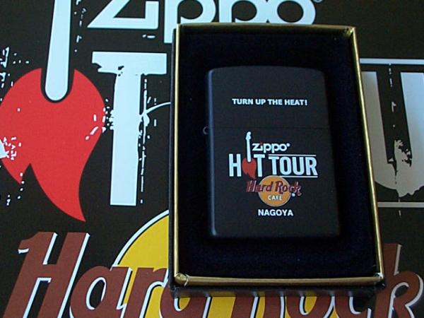 画像: ☆ハードロックカフェ名古屋！ZIPPO HOT TOUR 限定１００個  ２００４年 ZIPPO！新品　