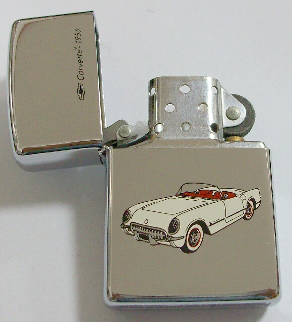 ☆シボレー・コルべット！Ｃｏｒｖｅｔｔｅ １９５３！１９９３年発売 ZIPPO！未使用品 - ジッポーパーク Zippopark