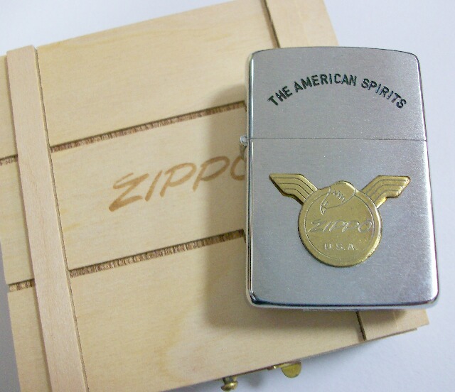 ☆１９８６年１０月 VINTAGE ＃２００ 新品！真鍮メタル 木箱 ZIPPO