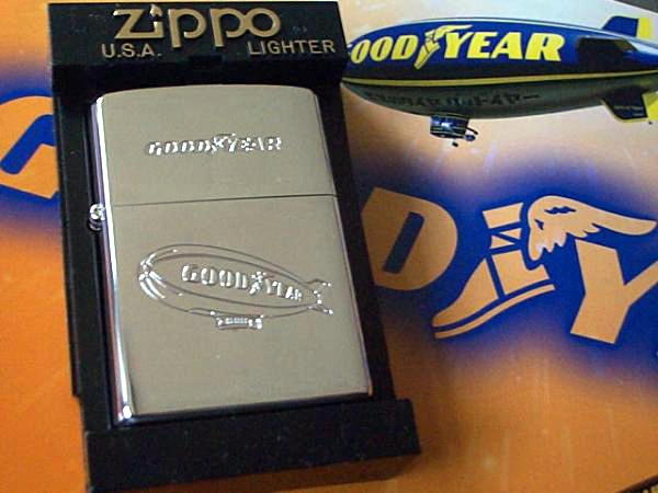 画像1: ☆GOOD YEAR！グッドイヤータイヤ 飛行船 ２００２年 限定 ZIPPO！新品