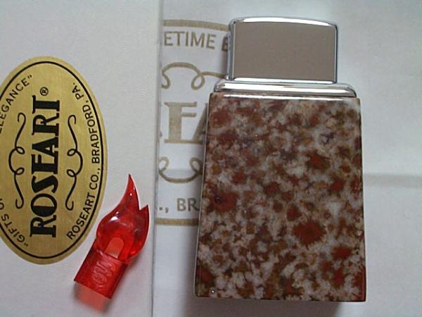 画像: ☆ローズアート 大理石！ROSEART Marble Table ZIPPO！Red Flower ２００６年 未使用品