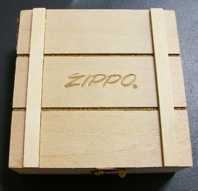 画像: ☆１９８６年１０月 VINTAGE ＃２００ 新品！真鍮メタル 木箱 ZIPPO！その３