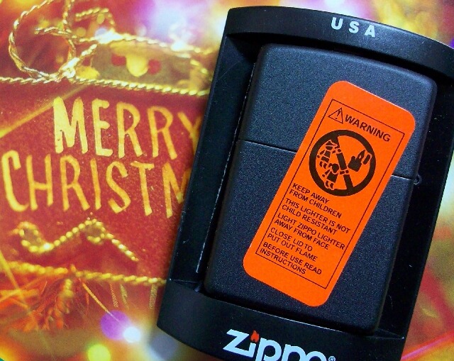 画像: ☆お洒落な・・USA限定 クリスマスツリー ２００４年３月 BLACK ZIPPO！新品