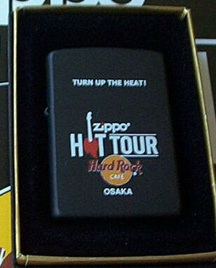 ☆ハードロックカフェ大阪！ZIPPO HOT TOUR 限定１００個 ２００４年 