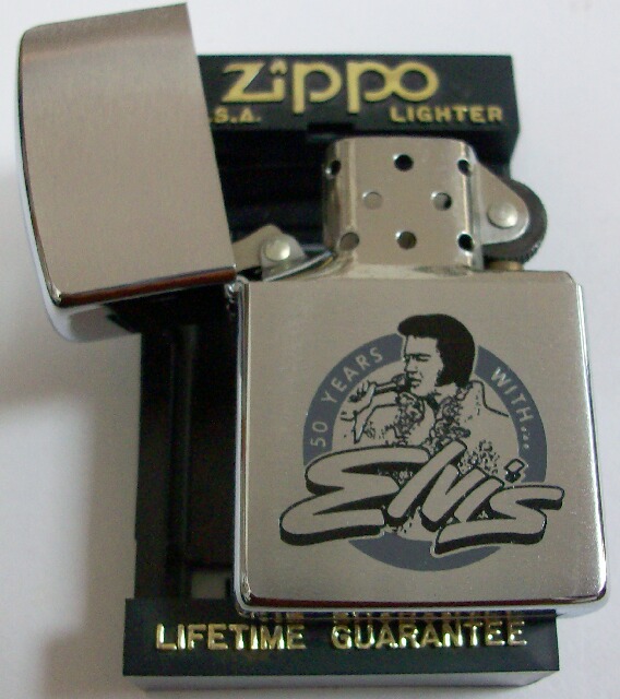 画像: ☆ＥＬＶＩＳ ＰＲＥＳＬＥＹ １９９１年１月 エルヴィス・プレスリー ZIPPO！未使用品