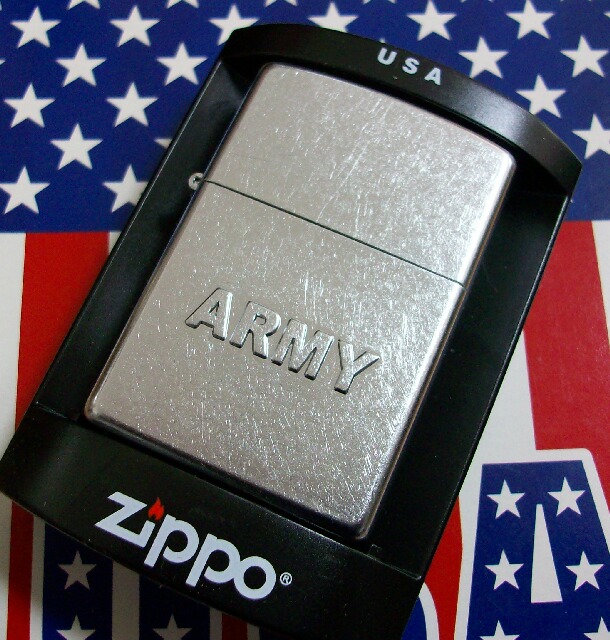 画像: ★米軍！ARMY 陸軍 STAMP ２００６年 ストリートクローム ZIPPO！新品
