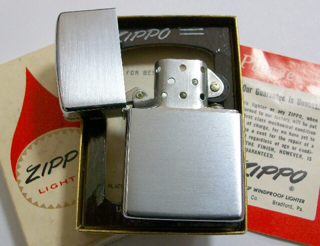 画像: １９６６年 VINTAGE ＃２００ プレーン 無地 新品未使用 ZIPPO！