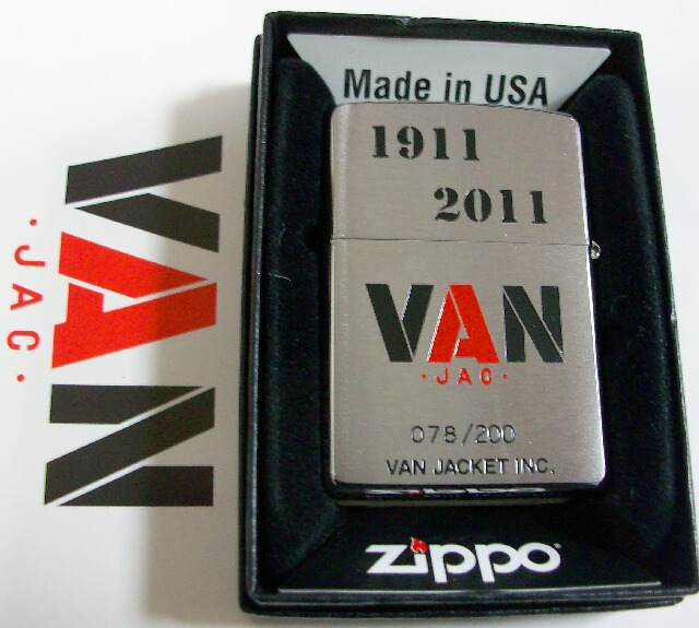 画像: ☆VAN JACKET！２０１１Year 石津謙介 生誕１００周年記念 限定2００個 ZIPPO！新品