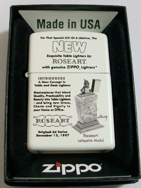 画像1: ☆ROSEART！限定５０個！米国ローズアート社 １９５７ ＶＩＮＴＡＧＥ ＡＤ ZIPPO！新品