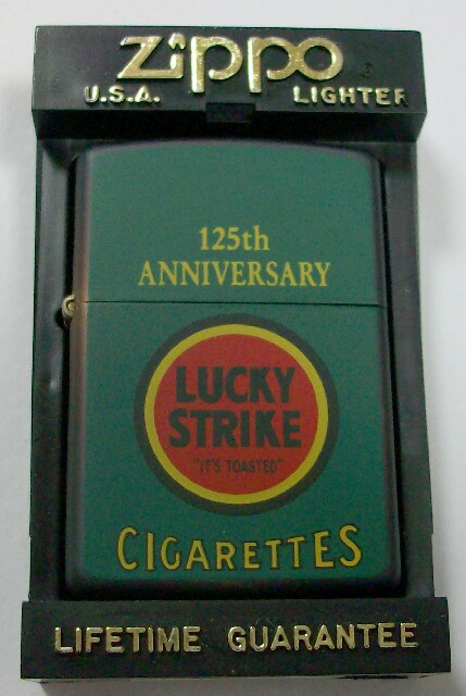☆LUCKY STRIKE！ラッキー・ストライク １２５周年記念 １９９７年５月 ZIPPO！新品
