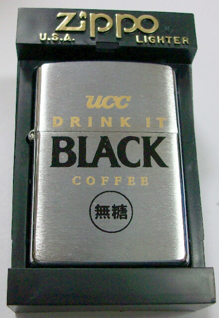 ＵＣＣ！黒 ブラック 缶コーヒー 無糖 キャンペーン ZIPPO！新品