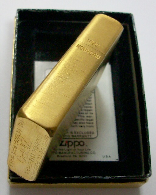 １９３２ First Replica １９９２年 ヌーボー ６０周年記念モデル！未使用品 - ジッポーパーク Zippopark