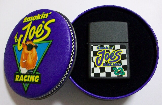 画像: ☆キャメル！CAMEL SMOKIN' JOE'S RACING 特製丸缶入り １９９６年 ZIPPO！未使用品B