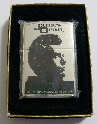 画像1: ☆ジェームス・ディーン！１９９８年11月 JAMES DEAN 銀加工 ZIPPO！新品