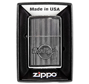 画像: ★ハードロックカフェUSA！HRC ２００９ Herringbone Hotel 限定 ZIPPO！新品