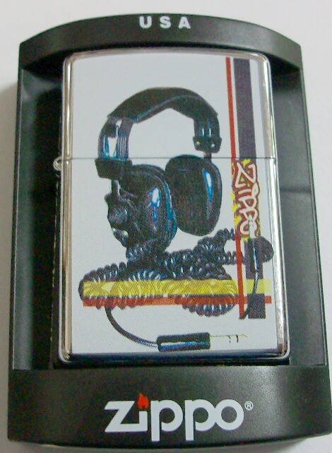 画像: USA限定！へッドフォン・デザイン　２００５年 ZIPPOライター！新品
