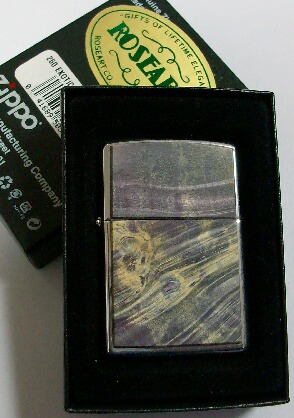 画像: ☆ROSEART ローズアート EXOTIC WOOD ZIPPO！新品２