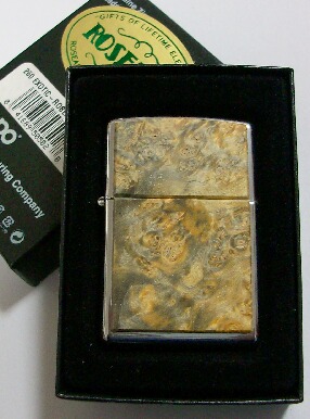 画像: ☆ROSEART ローズアート EXOTIC WOOD ZIPPO！新品１４