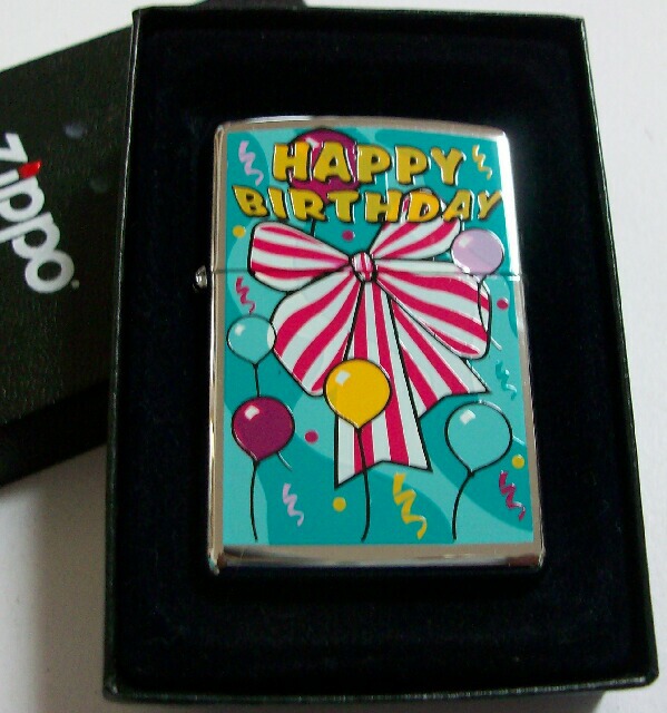 画像: ☆ＨＡＰＰＹ ＢＩＲＴＨＤＡＹ！楽しい・・お誕生日 ２００２年３月製 ＵＳＡ ＺＩＰＰＯ！新品