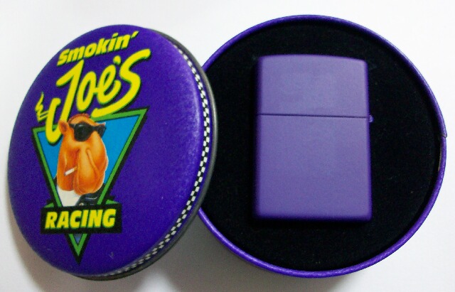 画像: ☆キャメル！CAMEL SMOKIN' JOE'S RACING 特製丸缶 １９９６年 ZIPPO！未使用品A