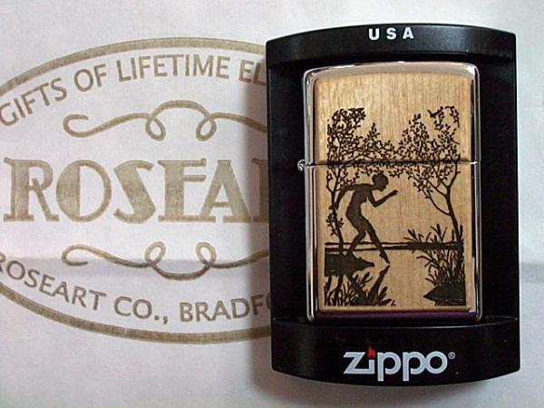 画像: ☆ROSEART 限定５０個 Lady of the Lake ２００８年 Wood ZIPPO！新品