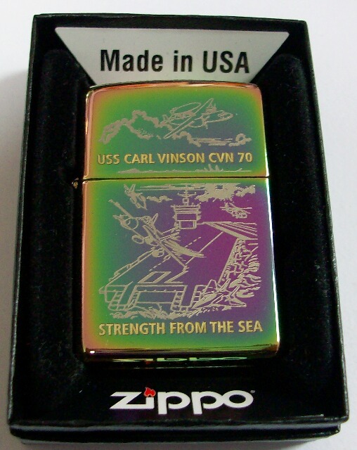 画像: 米海軍！USS CARL VINSON CVN-７０ スペクトラム ２００９年  ZIPPO！新品