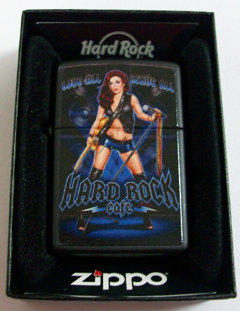 画像: ★ハードロックカフェUSA！HRC ２０１０ 限定 SEXY ROCK GIRL ZIPPO！新品