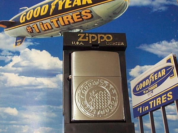 画像1: ☆GOOD YEAR！グッドイヤー・タイヤ 限定シルバー ２０００年 ZIPPO！新品