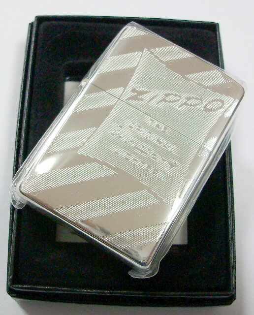 画像: ★ジッポーオールドＢＯＸ柄 繊細 ＮＣ彫刻 銀加工 ２００５年６月 ZIPPO！新品Ａ 