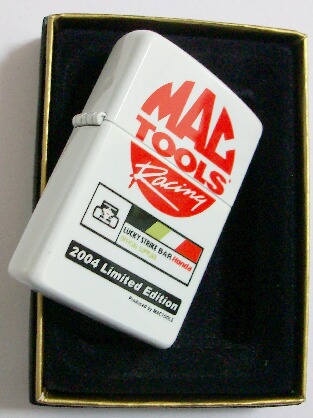 ☆限定！MAC TOOLS ラッキーストライク BAR Honda 2004 Zippo！新品