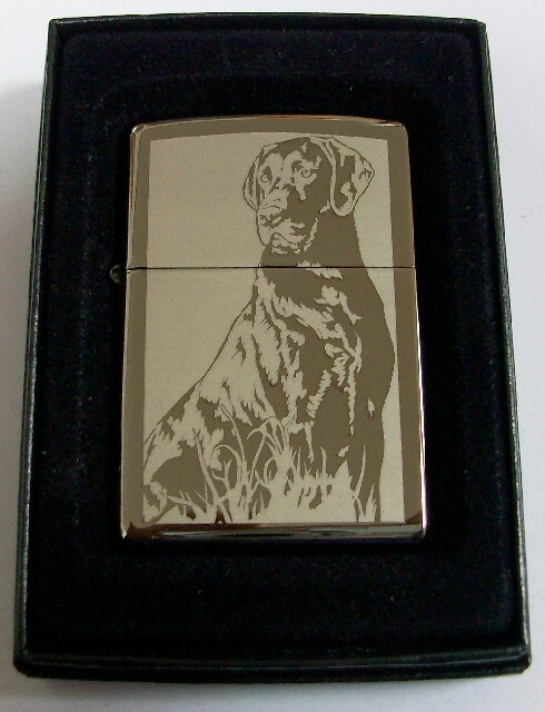 画像: Labrador！USA アニマル・シリーズ ブラックアイス ２００６年 ZIPPO！新品