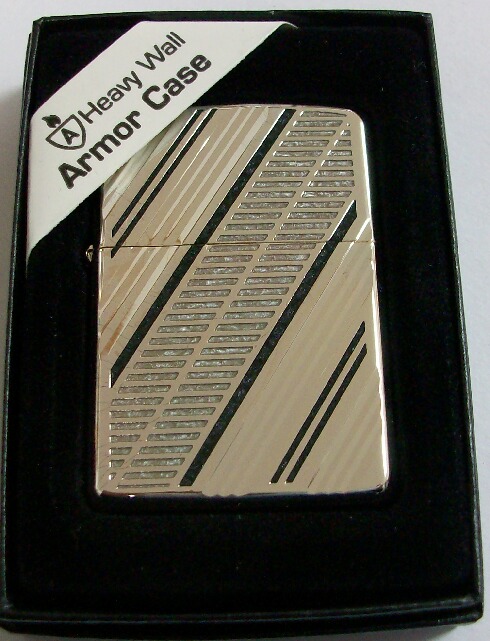 画像: ☆人気の・・アーマー！深彫り Armor 銀加工 ２００６年 ZIPPO！新品Ｅ