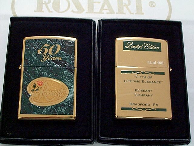 画像: ☆ROSEART ローズアート ５０周年記念 マーブル調 １００個 ２００７年 ZIPPO！新品