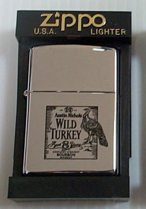 画像1: ワイルド・ターキー！WILD TURKEY ２００２ キャンぺーン ZIPPO！新品