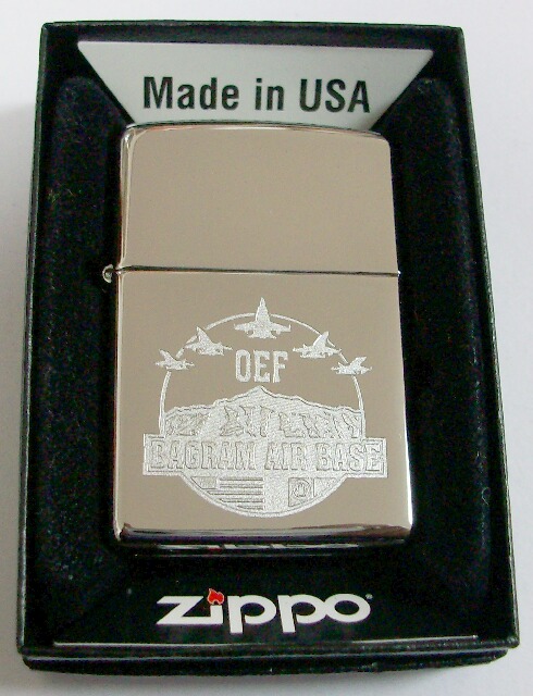 画像1: ★米軍 OEF！アフガニスタンのバグラム空軍基地 ２００９年 ♯２５０ USA ZIPPO！新品