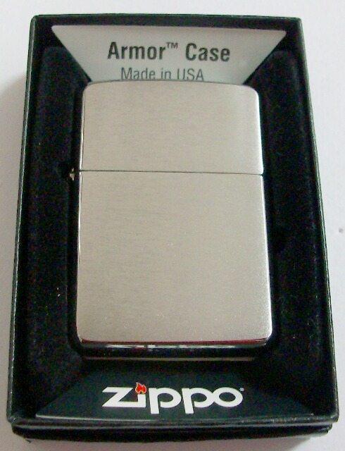 画像1: ＃１６２ アーマー！Armor Brushed Chrome ZIPPO！新品