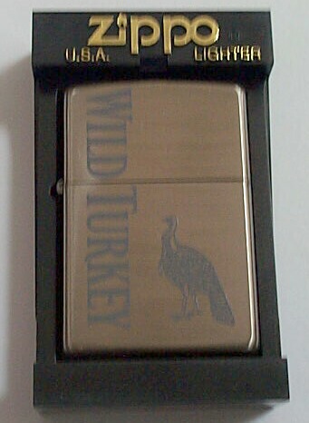 ワイルド・ターキー！WILD TURKEY ２００１ キャンぺーン ZIPPO！新品