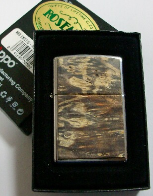 画像: ☆ROSEART ローズアート EXOTIC WOOD ZIPPO！新品１２