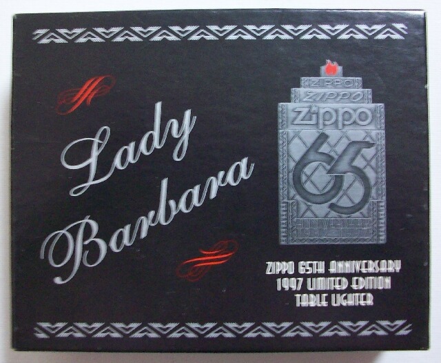 ZIPPO Lady Barbara 65周年記念 1997 流行のアイテム - 小物