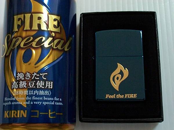 画像: ☆限定１００個！KIRIN FIRE キリン・ファイア スペシャル ブルー ２００８年 ZIPPO！新品