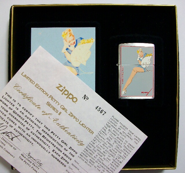 画像: THE PETTY GIRL！ＵＳＡ限定 １９９９年 シリーズII  ZIPPO！新品