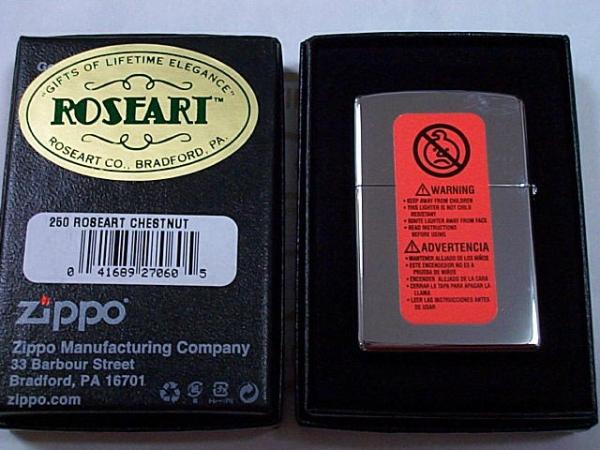 画像: ☆ROSEART ジッポーカー ６０周年 限定１０個 Wood ２００７年 ZIPPO！新品