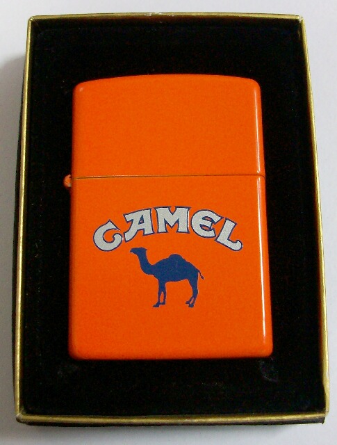 画像: ☆キャメル！CAMEL ORANGE １９９２年４月 全面オレンジ ZIPPO！未使用品